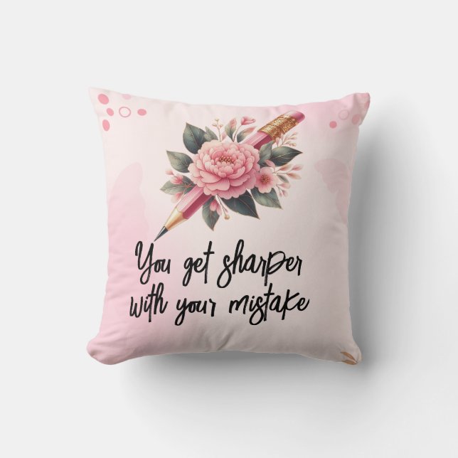 PENCIL THROW PILLOW (Front)