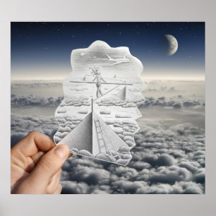 Pencil Vs Camera - Tightrope Walker Poster