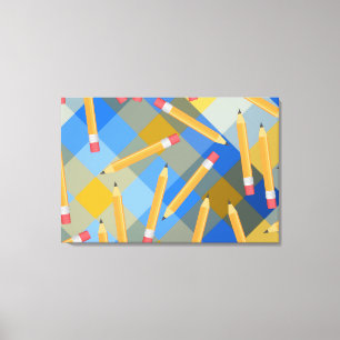 Pencils Canvas Print