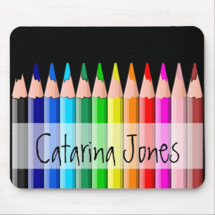 Pencils - Customized Mouse Pad