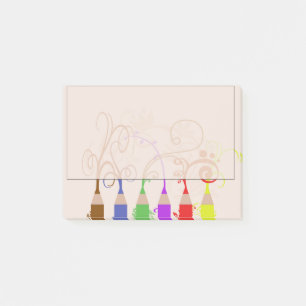 Pencils Post-it Notes