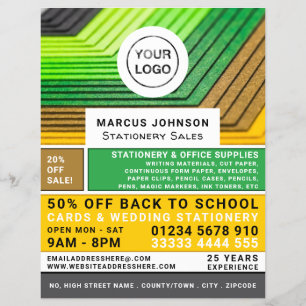Pencils, Stationery & Office Supplies, Stationer Flyer