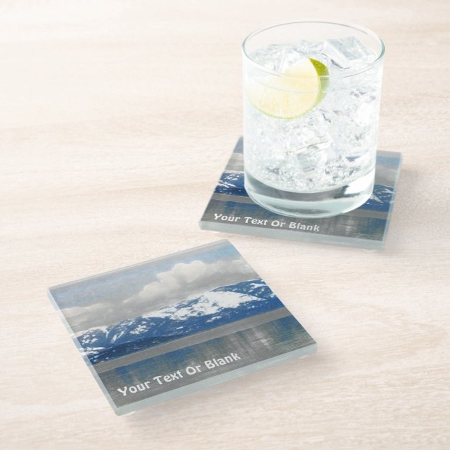 Pend Oreille Glass Coaster (Angled)