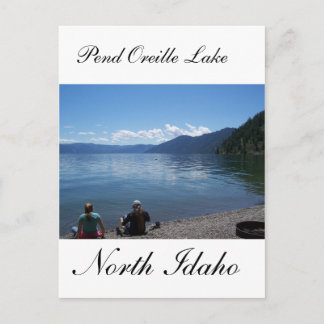 Pend Oreille Lake, North Idaho Postcard