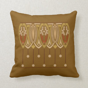 Pendant Stencil Pillow