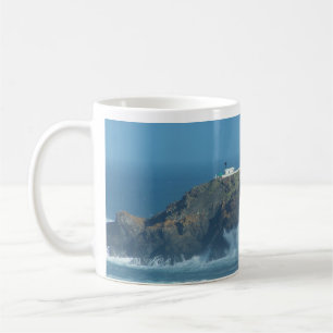 Pendeen Lighthouse Cornwall England Photo Coffee Mug