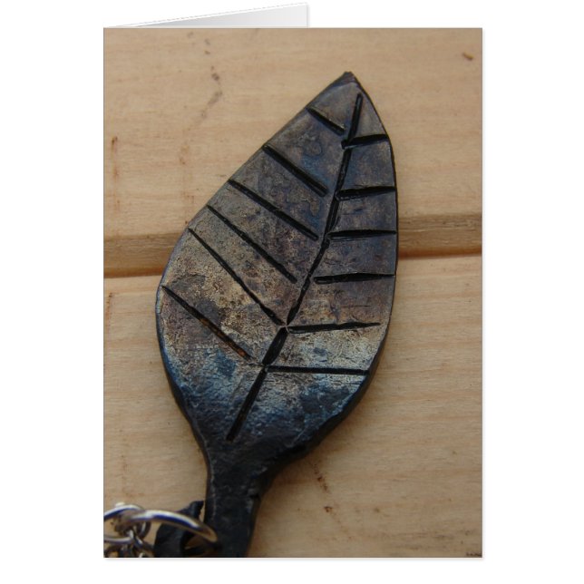 Pendentif feuille (Devant)
