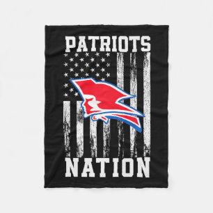 Pender Patriots Logo Nation Hs Fleece Blanket
