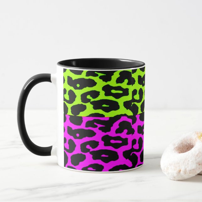 Pendk Leopard Café Mug (Avec donut)