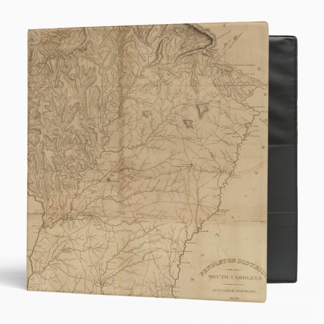 Pendleton District, South Carolina Binder (Front/Inside)