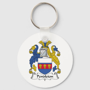 Pendleton Family Crest Keychain