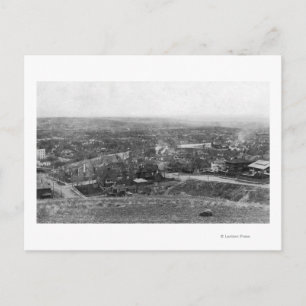 Pendleton, Oregon Birds Eye View Photograph Postcard