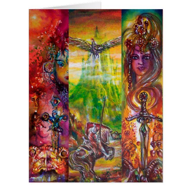 PENDRAGON Medieval Knights and Lake,Fantasy (Front)