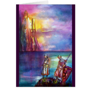 PENDRAGON Medieval Knights,Lake Sunset,Fantasy