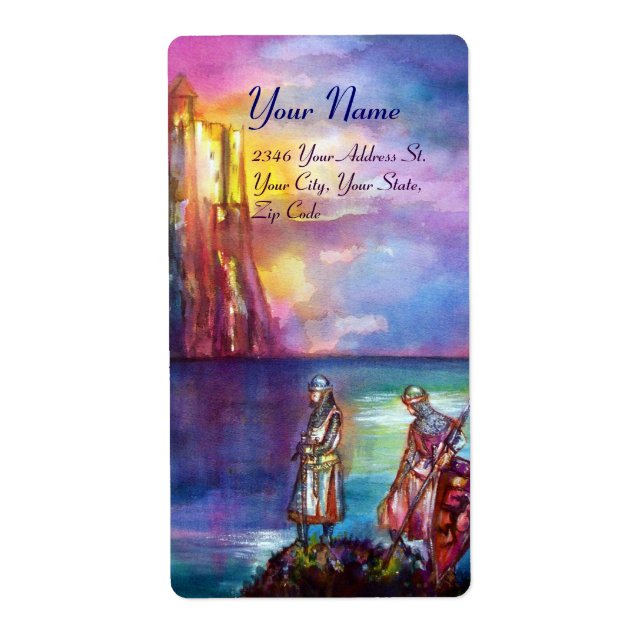 PENDRAGON Medieval Knights,Lake Sunset,Fantasy (Front)