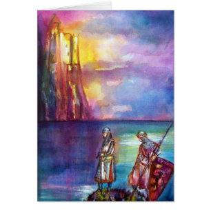 PENDRAGON Medieval Knights,Lake Sunset,Fantasy
