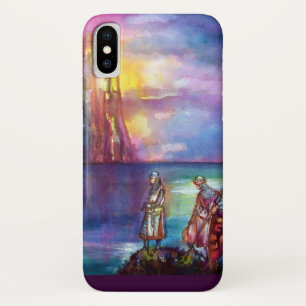 PENDRAGON Medieval Knights,Lake Sunset,Fantasy Case-Mate iPhone Case