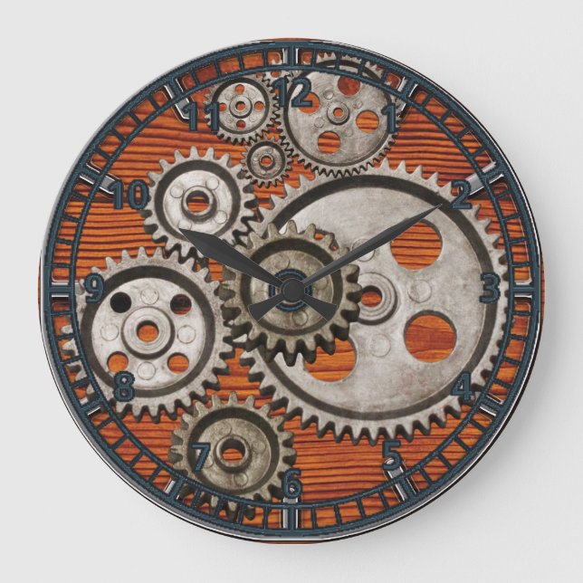 pendule à vapeur moteur de l'appareil de montre co (Recto)