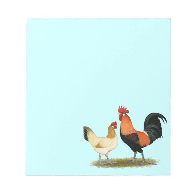 Penedesenca Chickens Notepad (Front)