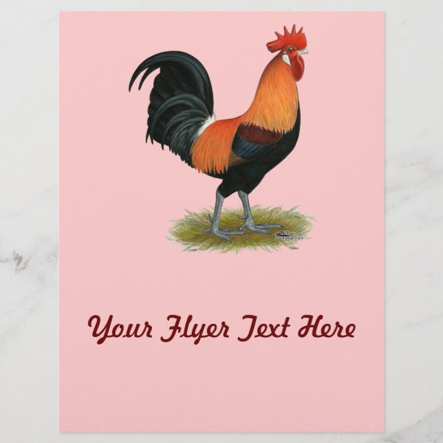 Penedesenca Rooster Flyer (Front)