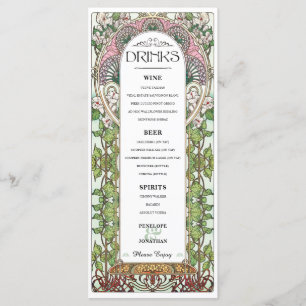 PENELOPE 01 A - Wedding Drink Menu 1
