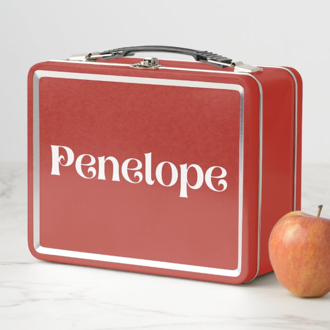 Penelope Metal Lunch Box (In Situ)
