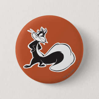 Penelope Posing 2 Inch Round Button