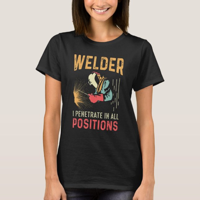 Penetrate All Positions Dedicated Worker T-Shirt (Front)