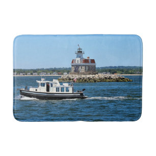 Penfield Reef Lighthouse, Connecticut Bath Mat