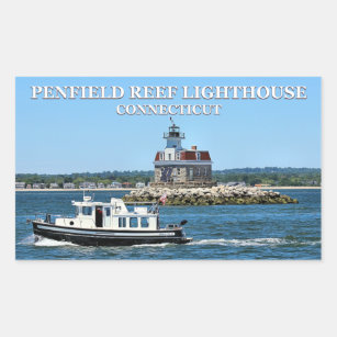 Penfield Reef Lighthouse, Connecticut Stickers