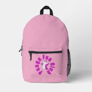 Pengu Happy Penguin Fun Club (BP-Pink) Kids  Printed Backpack