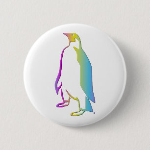 Penguin 2 Inch Round Button