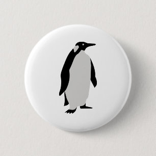 Penguin 2 Inch Round Button