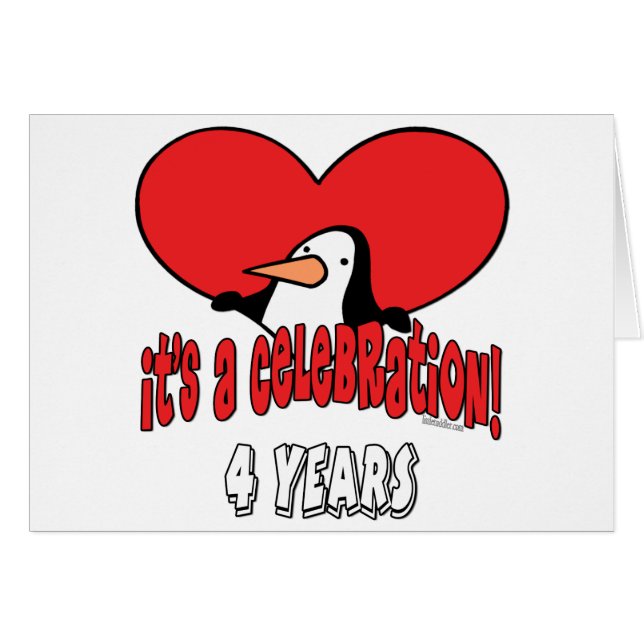 Penguin 4 Year Celebration (Front Horizontal)