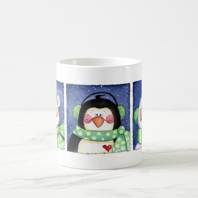 Penguin and Friends Coffee Mug (Center)