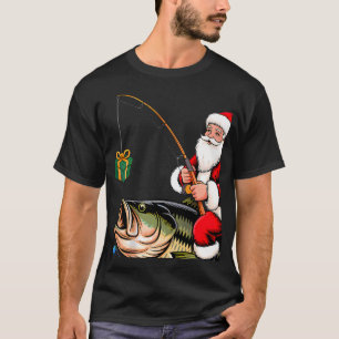 Penguin and polar bear ice fishing in front of the T-Shirt