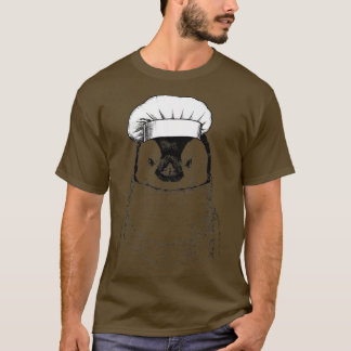 Penguin Animal Chef Funny Cooking Cook T-Shirt