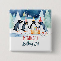 Penguin arctic winter birthday party 