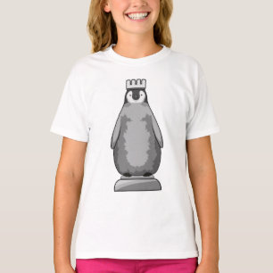 Penguin as Chess piece King T-Shirt
