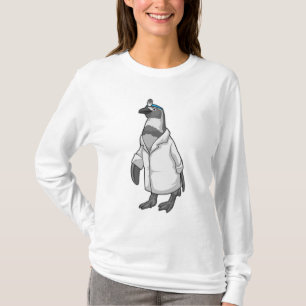 Penguin as Doctor with Doctor's coat T-Shirt