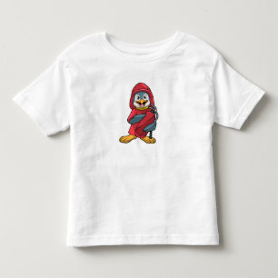 Penguin as Firefighter with Extinguisher Toddler T-shirt