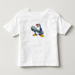 Penguin as Mechaic with Tool Toddler T-shirt
