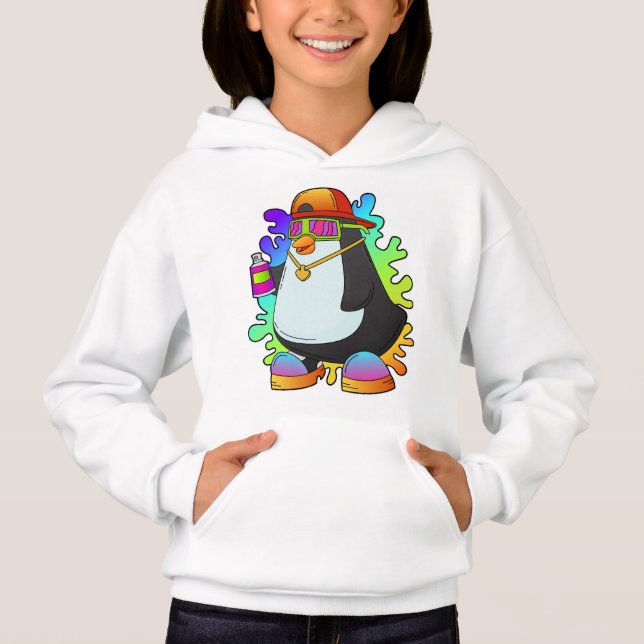 Penguin as Painter with Spray (Front)