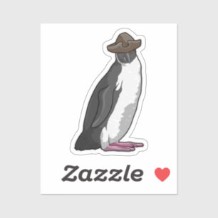 Penguin as Pirate with Hat