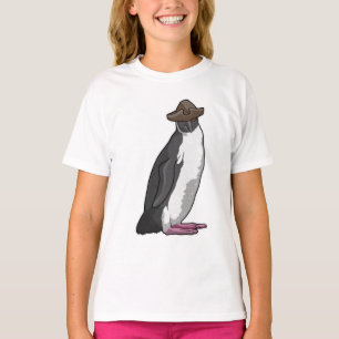 Penguin as Pirate with Hat T-Shirt
