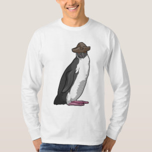Penguin as Pirate with Hat T-Shirt