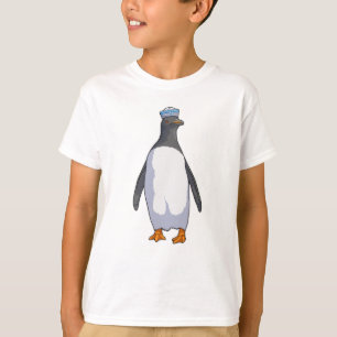 Penguin as Sailor with Hat T-Shirt