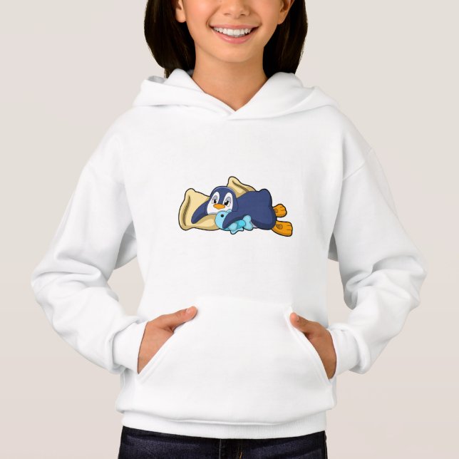Penguin at Sleeping with Pillow (Front)