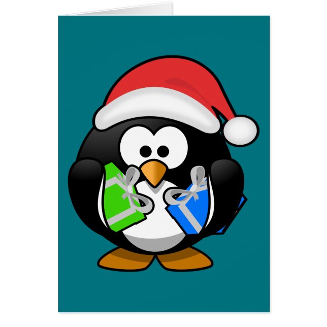Penguin avec cadeaux (Devant)