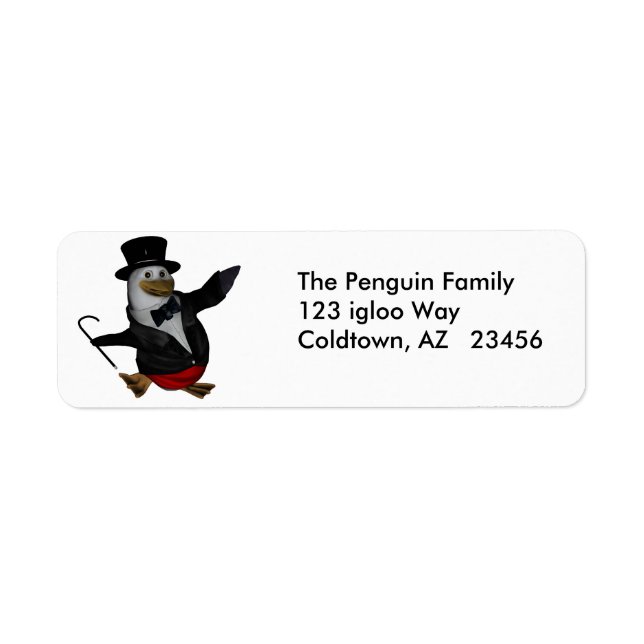 Penguin Awareness Day address ~ January 20 (Front)